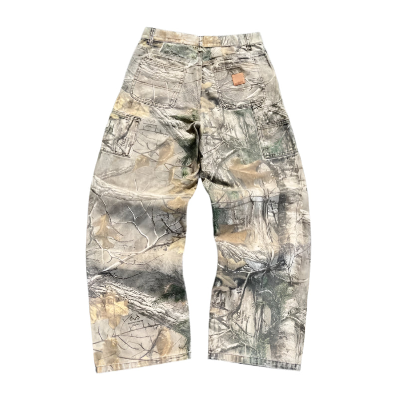 ג'ינס קאמו יוניסקס וינטג' streetwear